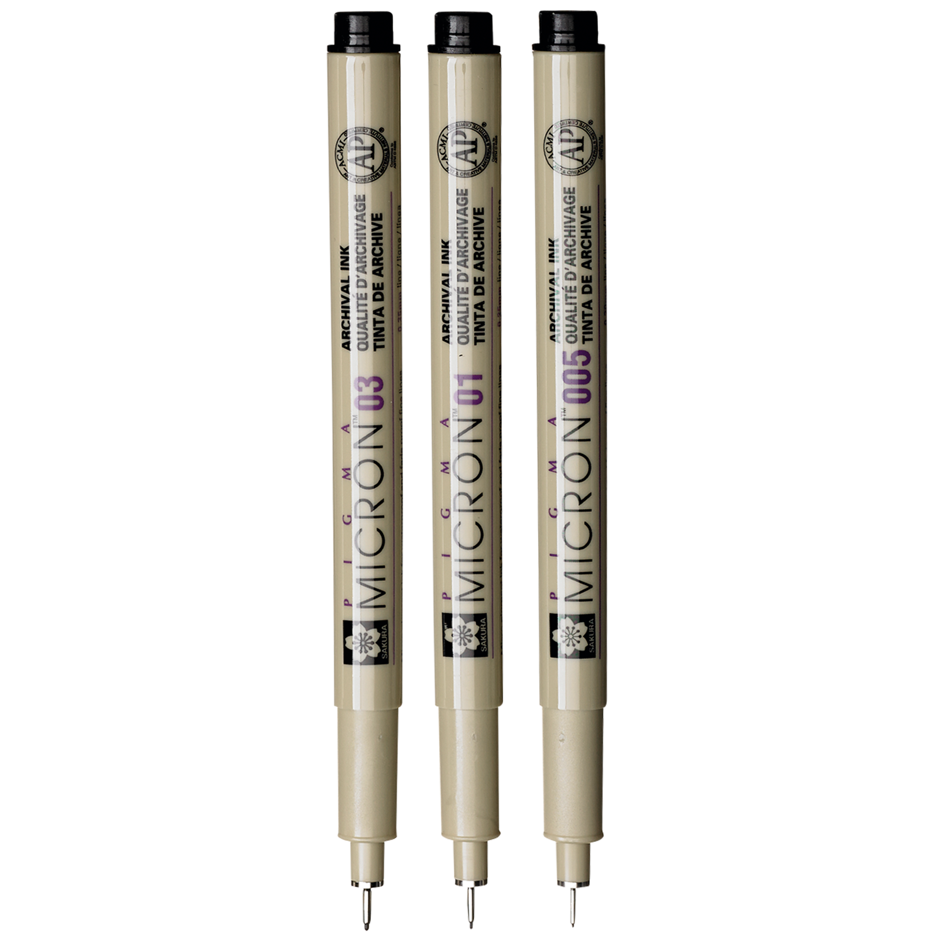 Sakura Pigma Micron design setti