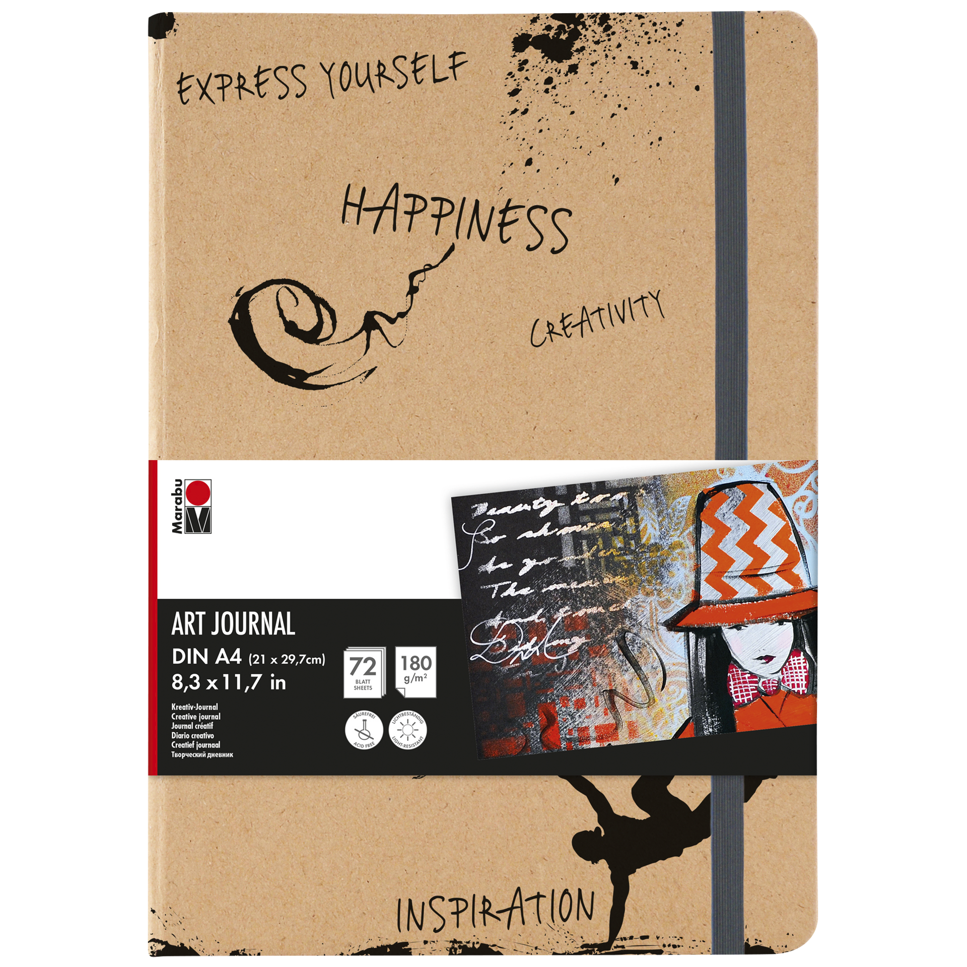 Art Journal kirja, A4