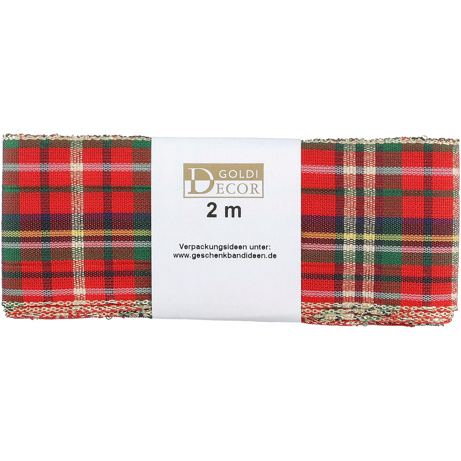 Dekorationsbånd, rød