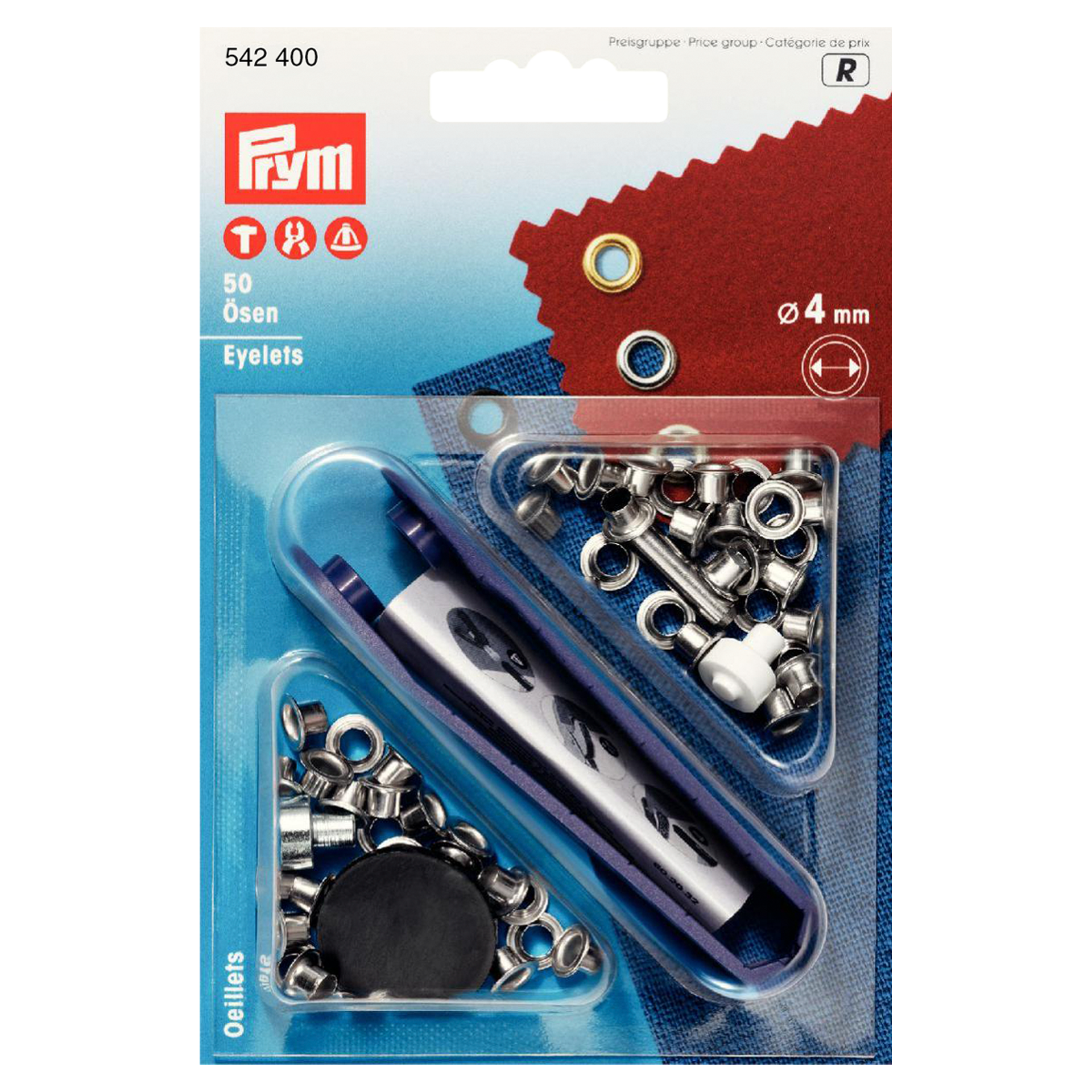 Prym Maljer, sølvfarget