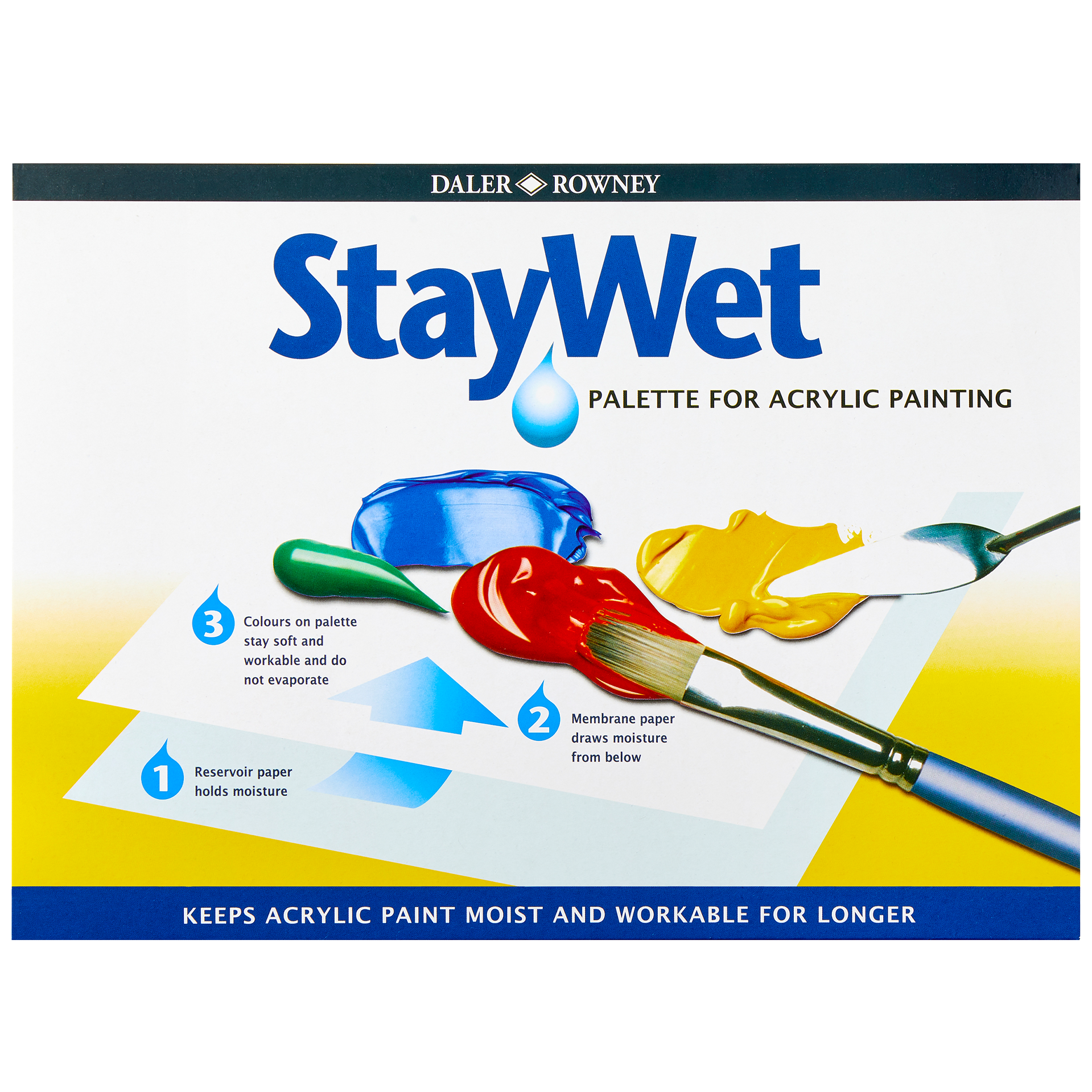 Stay wet palette