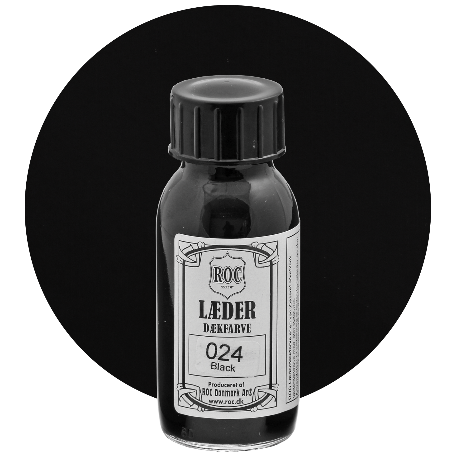 Nahkapeiteväri, black