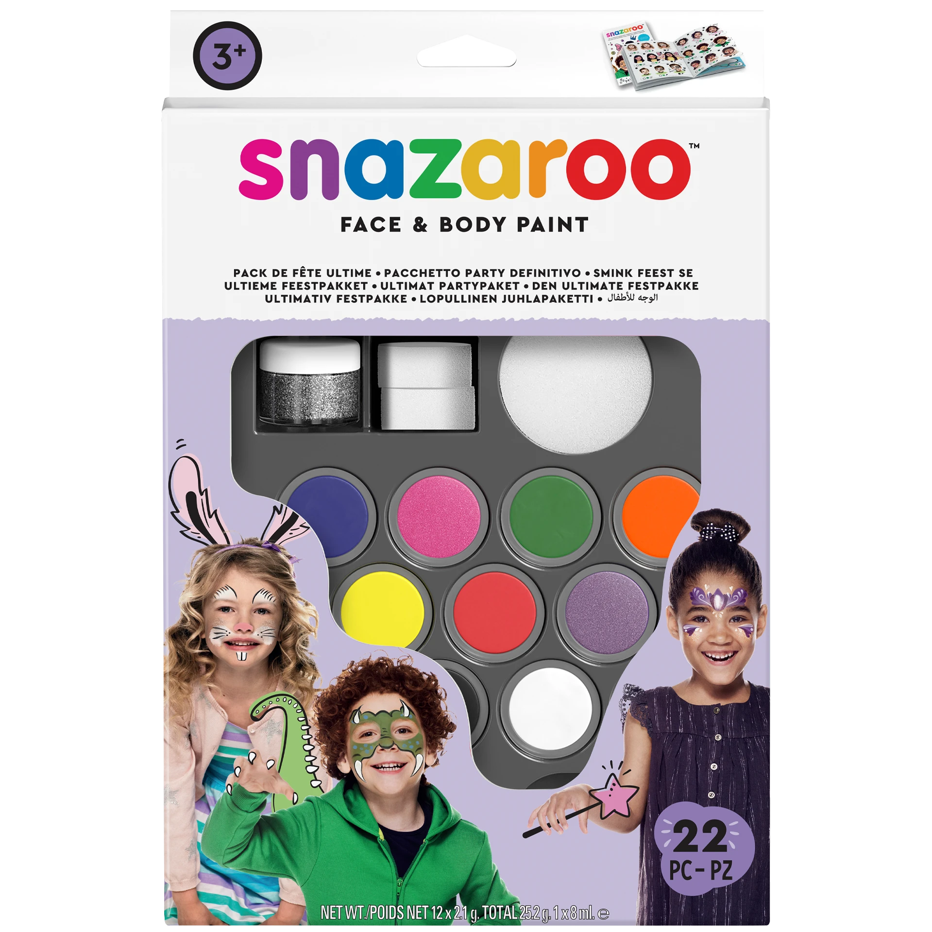 Kjøp Ansiktsmaling - Giftfri, vannbasert, av høy kvalitet. fra 369.00 kr, image size:1919x1919