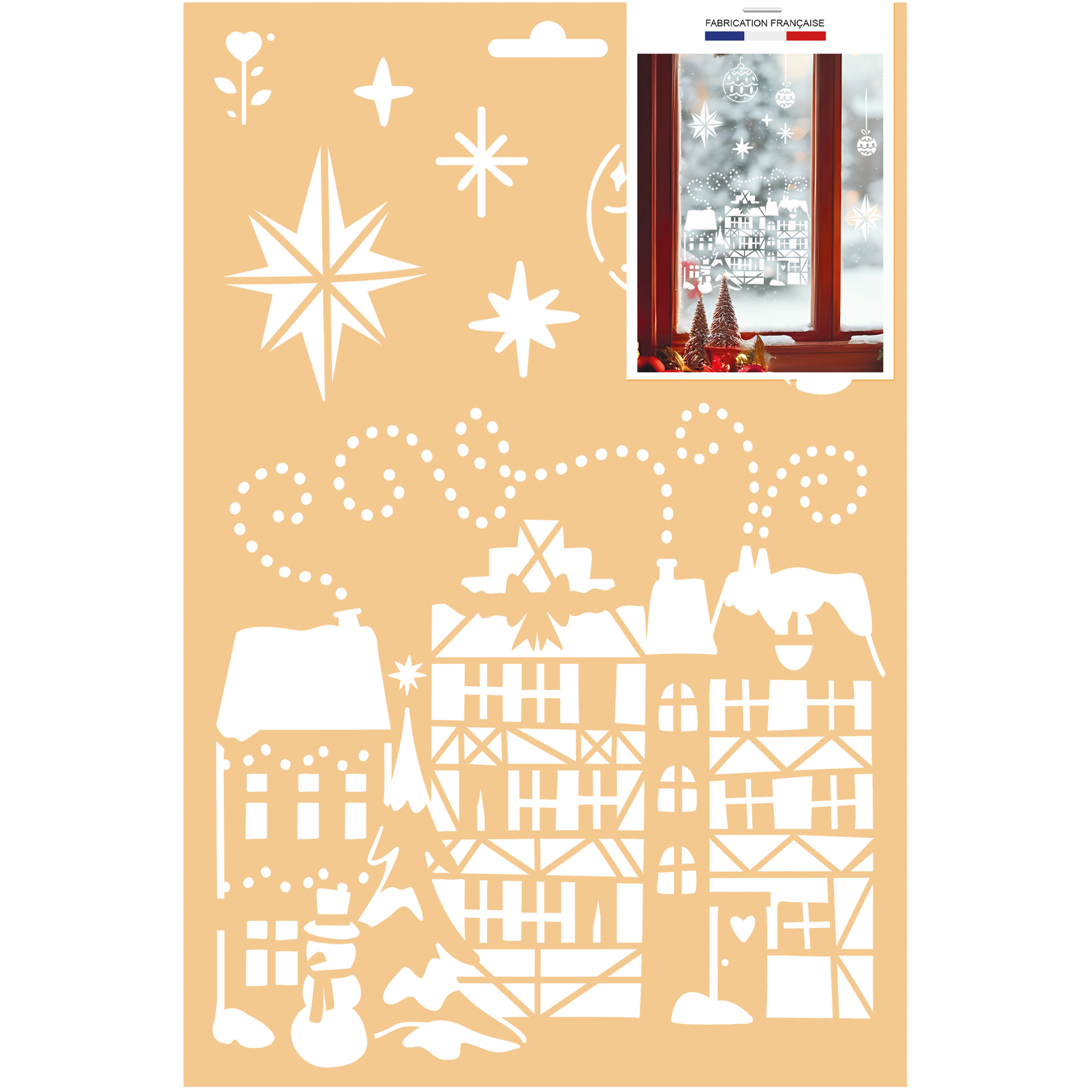 Stensiili, joulukuviot