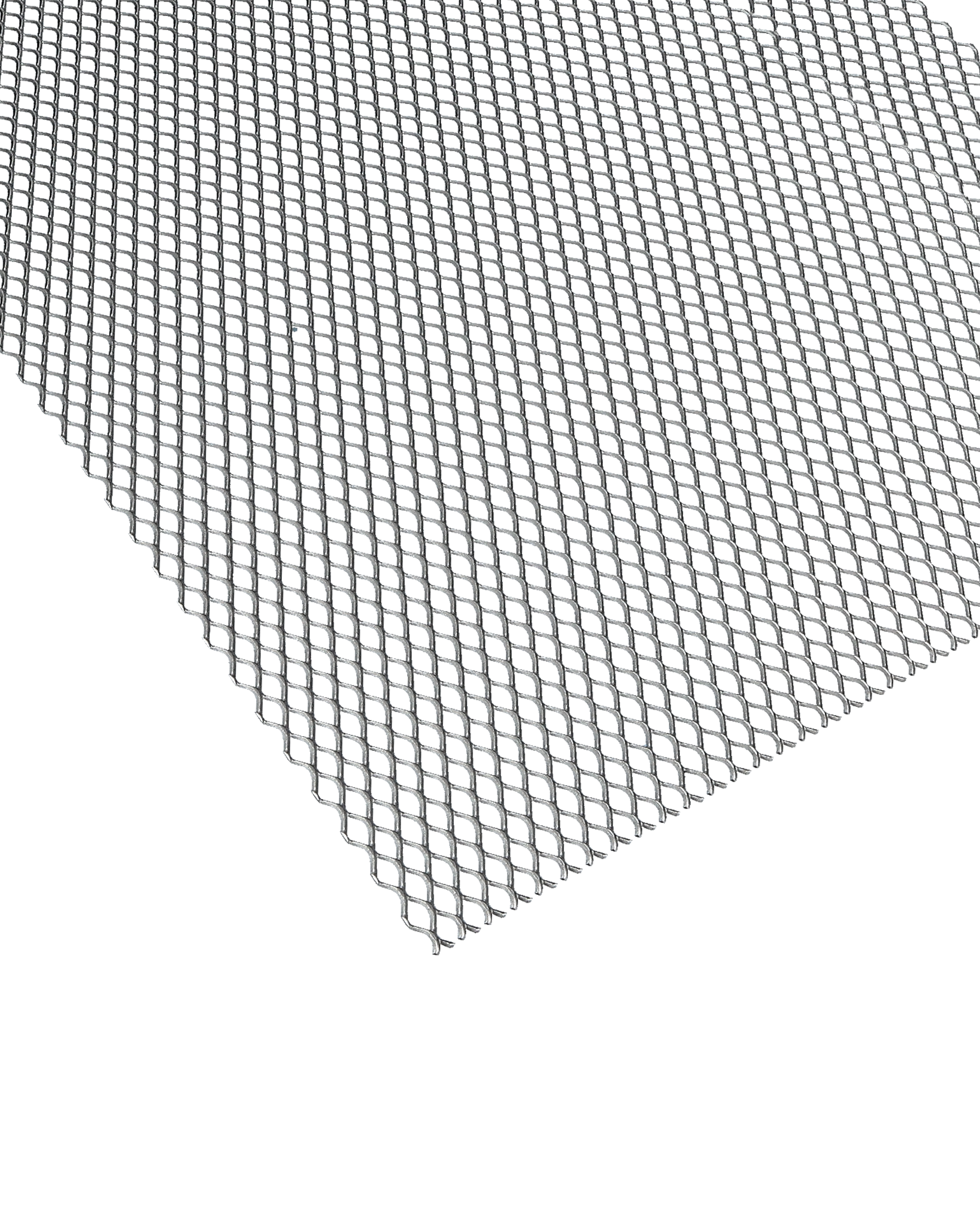 Sträckmetall 1000x500 mm, obehandlat stål