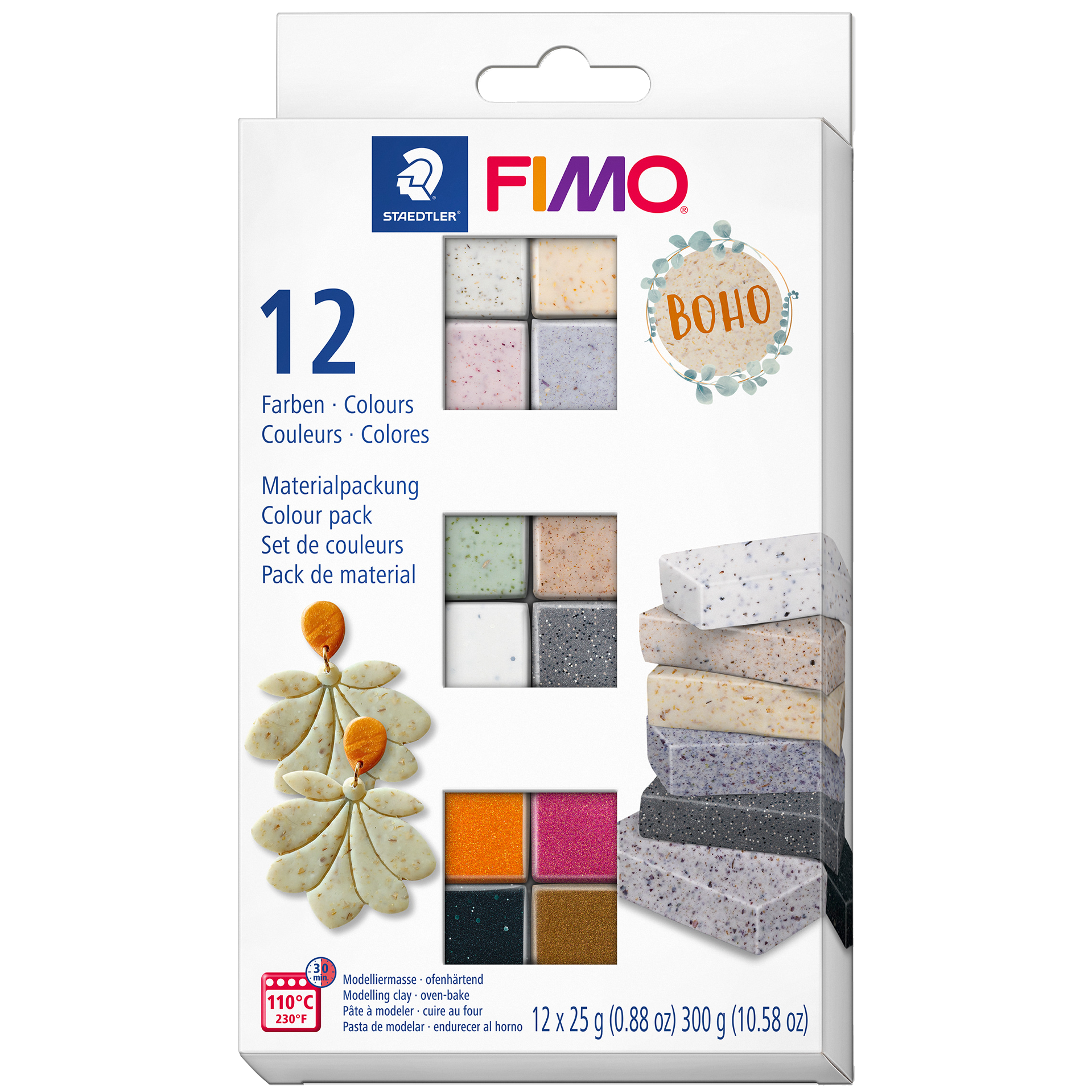 FIMO Effect-sæt boho colo