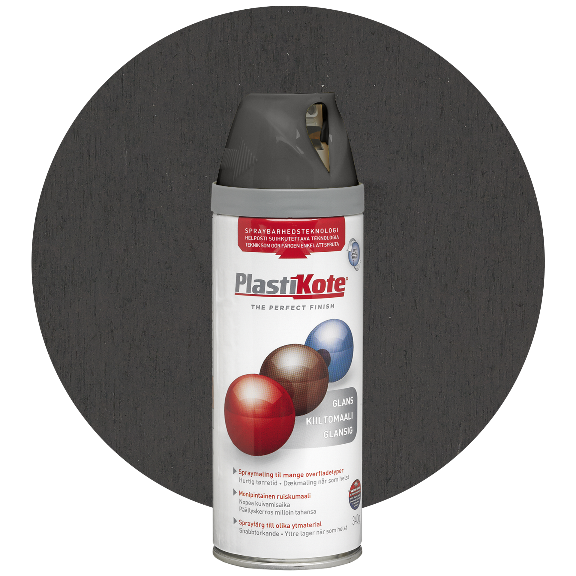 PlastiKote Sprayfärg blank