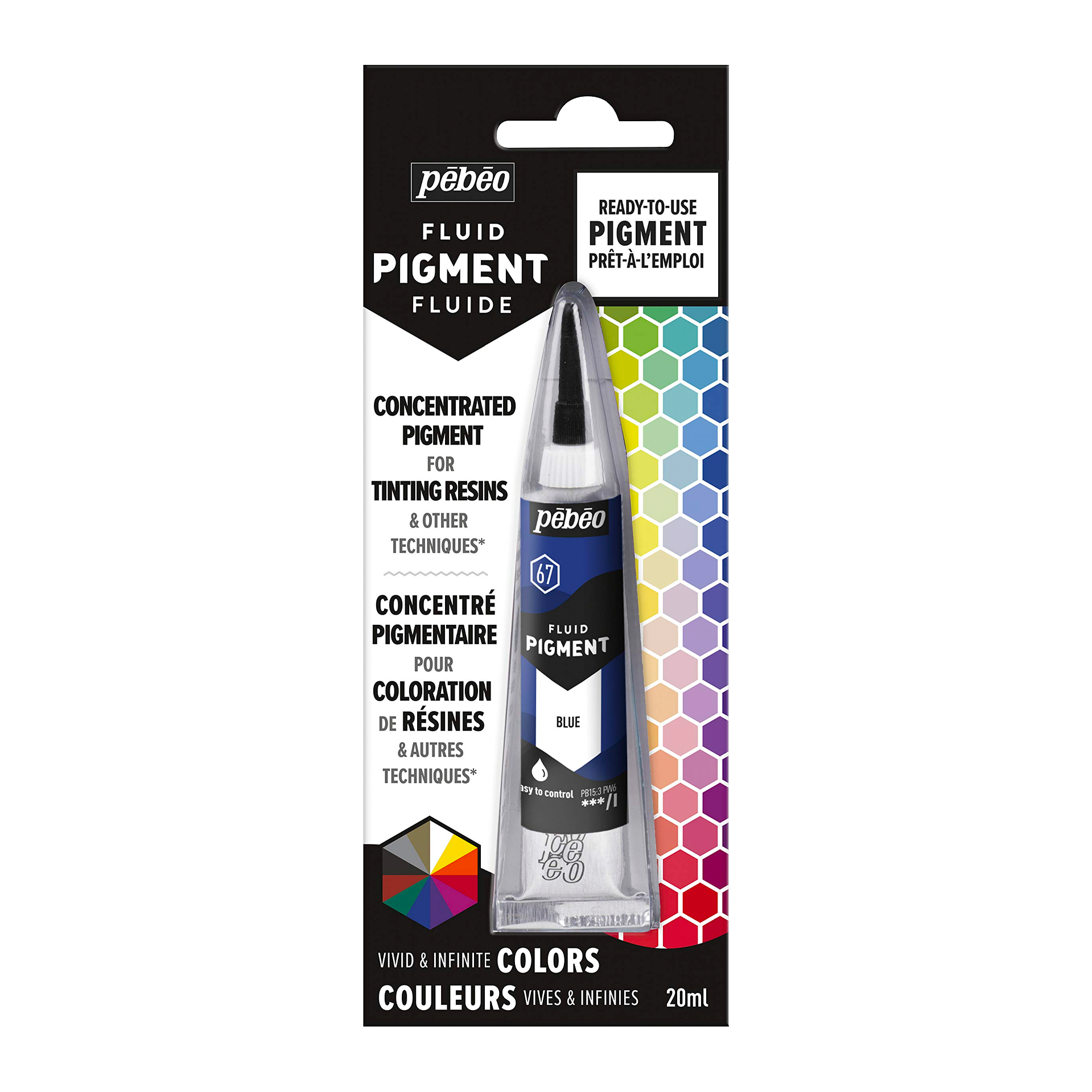 Pebeo Pigment för resin, blå