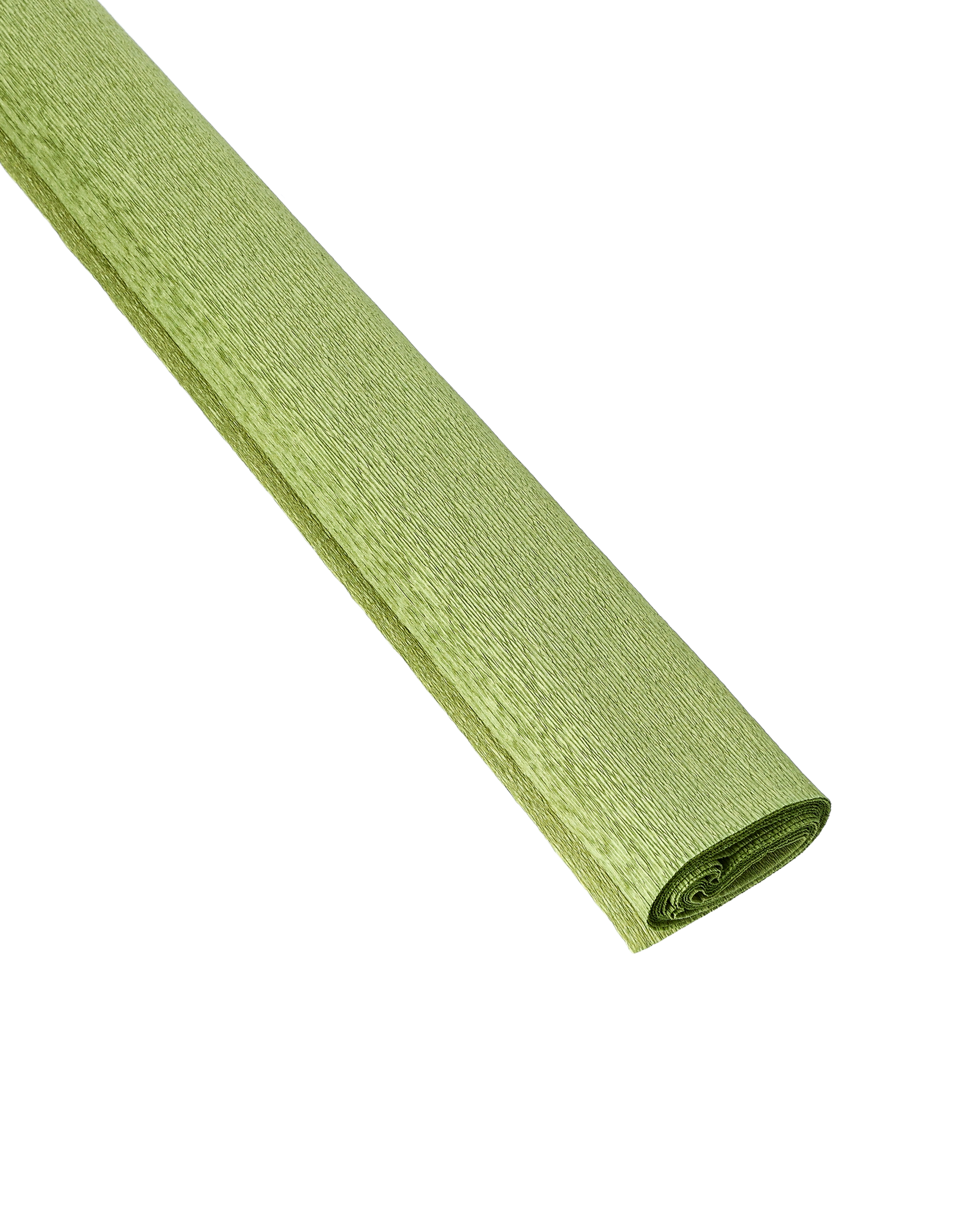 Kräppapper, light olive green