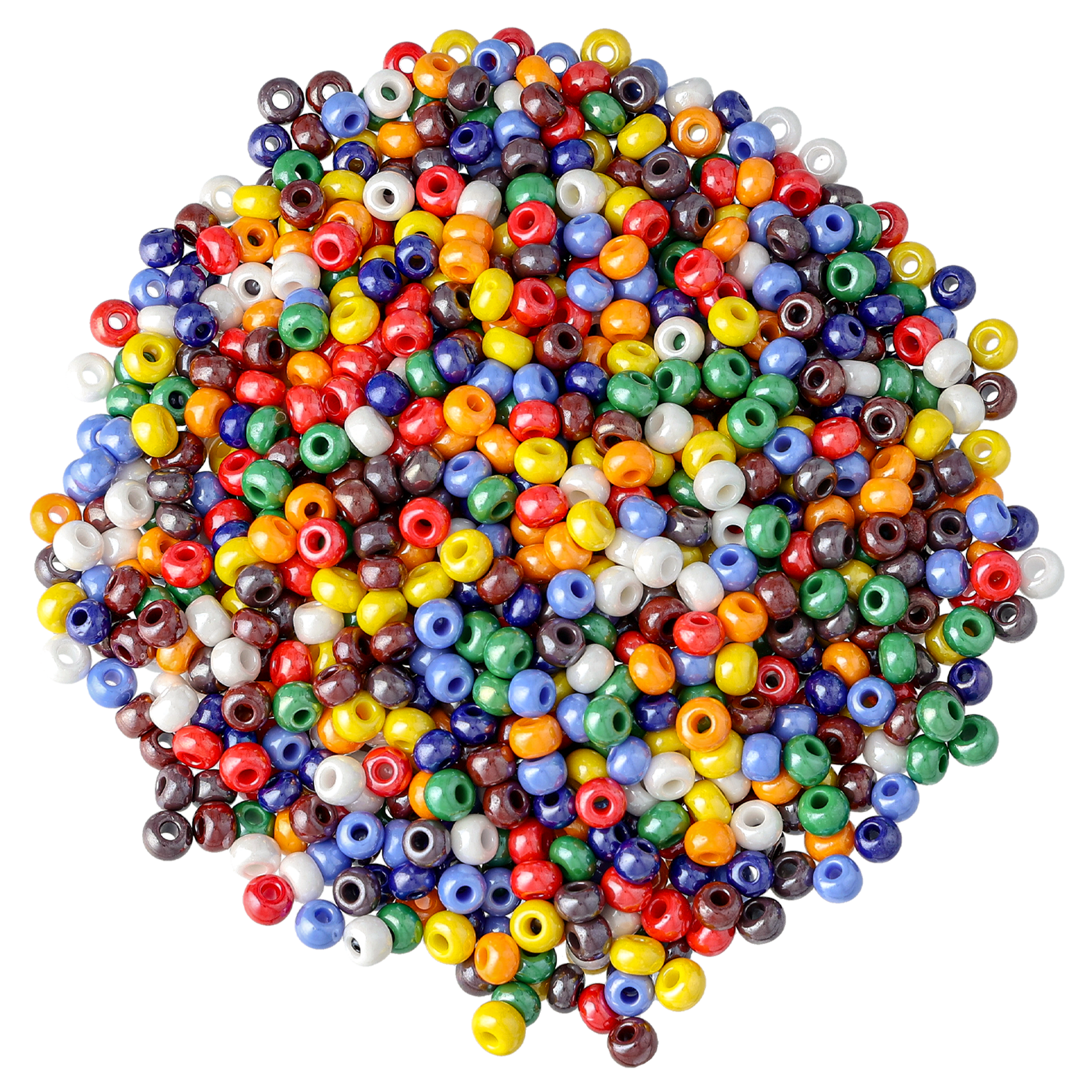 Rocaille 1/0 vivahtelevat, sekalaiset värit