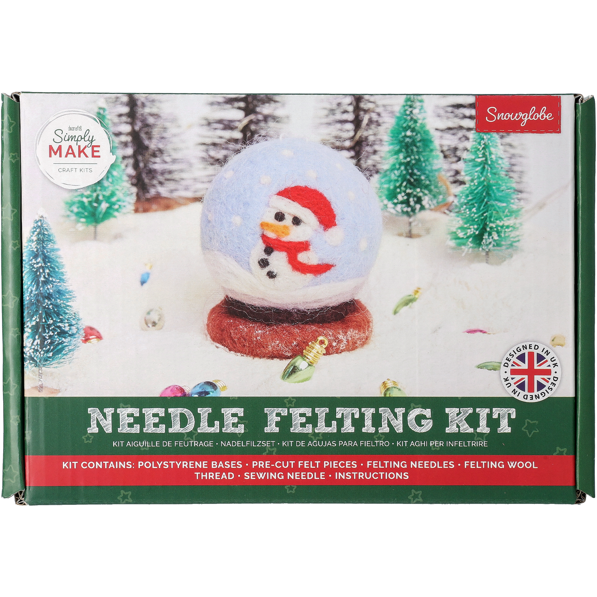 DIY Tove en snøkule