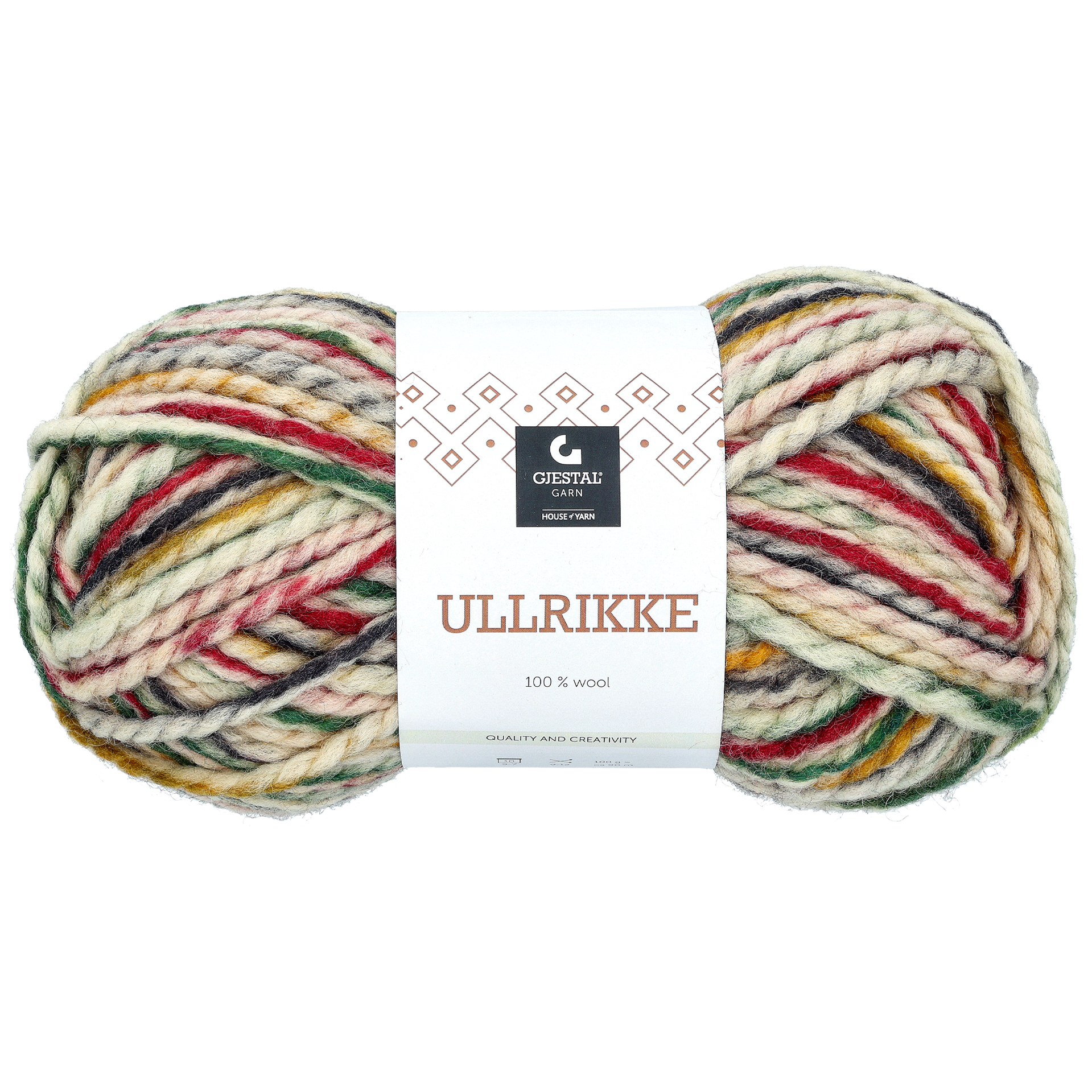 Ullrikke ullgarn, Gyuana print