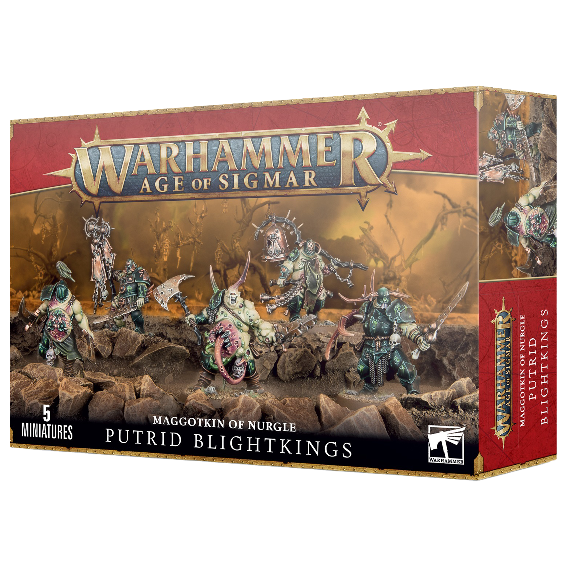 Maggotkin Of Nurgle: Putrid Blightkings