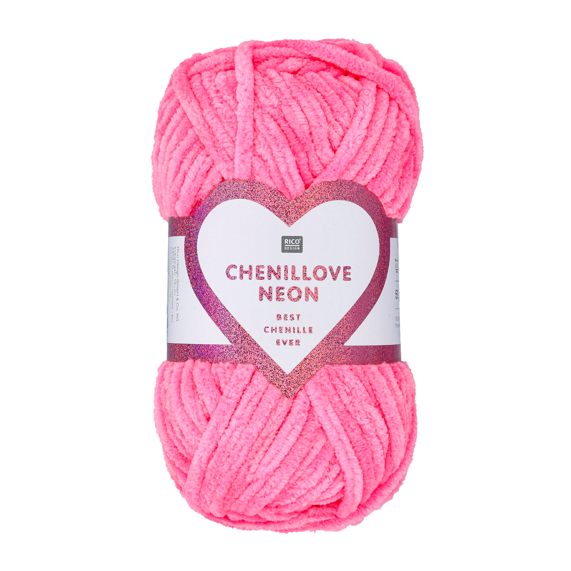 Chenillove neon, pink