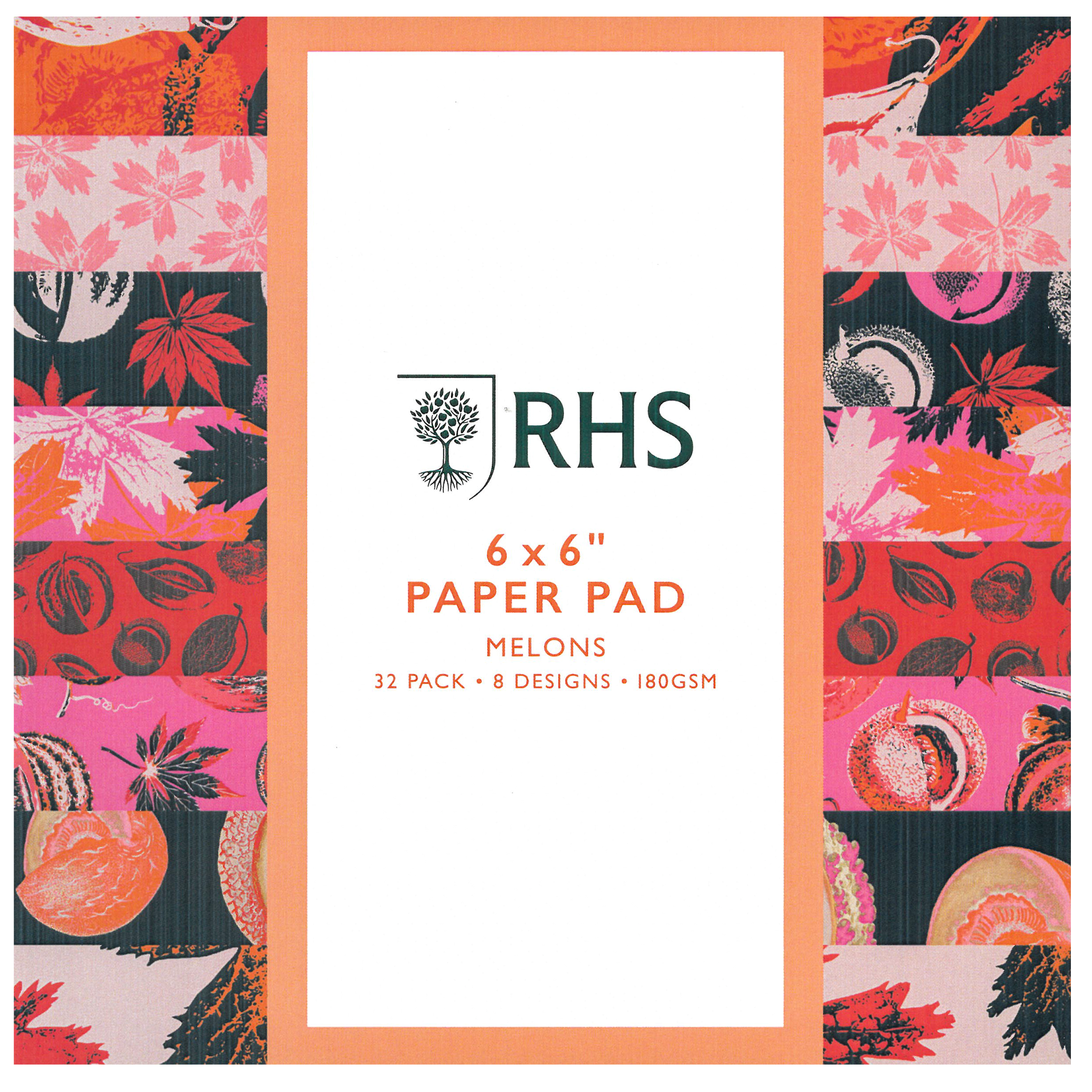 Paper pad 15 x15, meloni