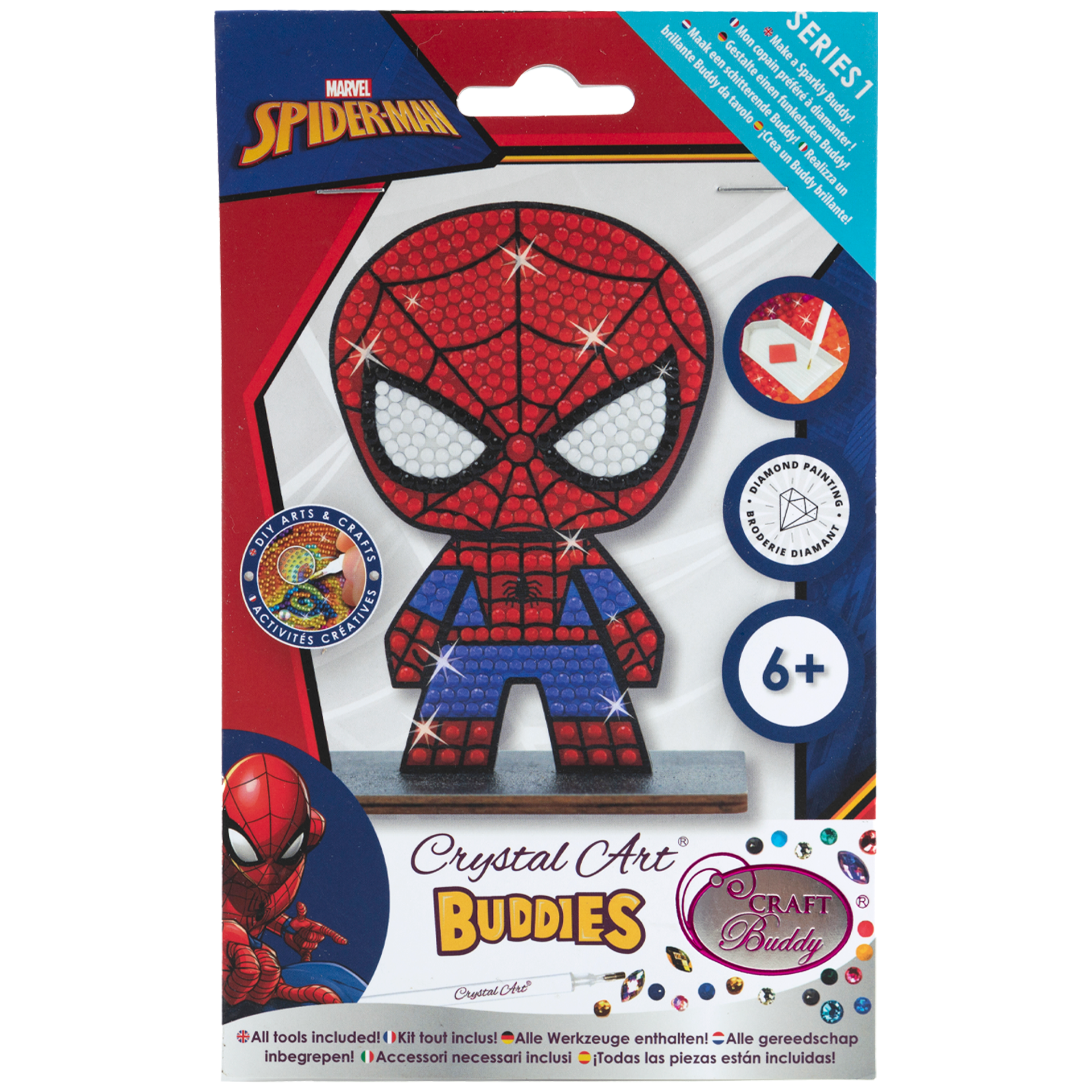 Crystal Art Buddies Spider-Man
