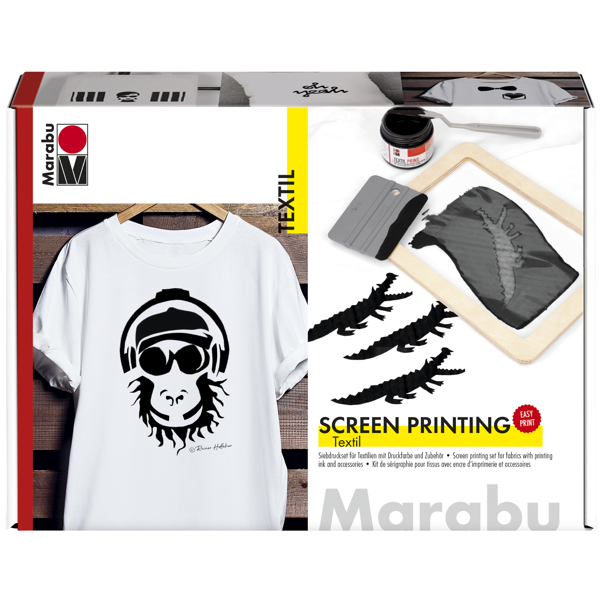 Textile Print Screen set