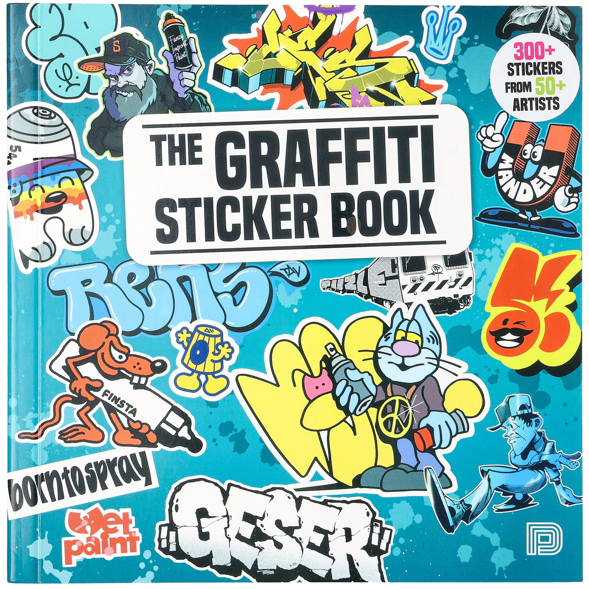 Kjøp The Graffiti sticker book - Over 300 klistremerker fra 197.00 kr, image size:1913x1913