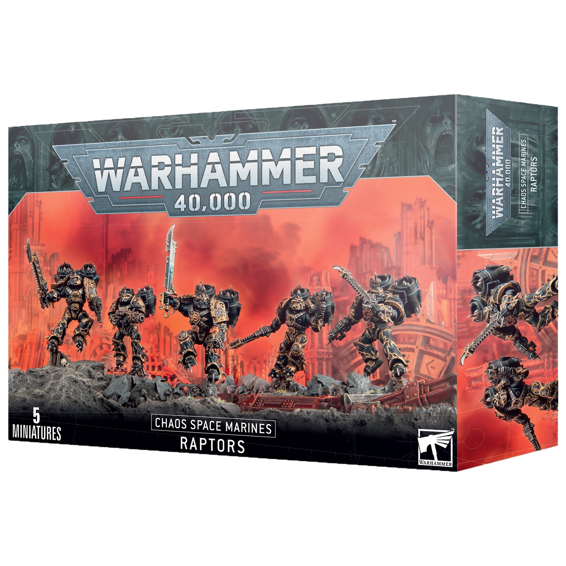 Chaos space marines: Raptors