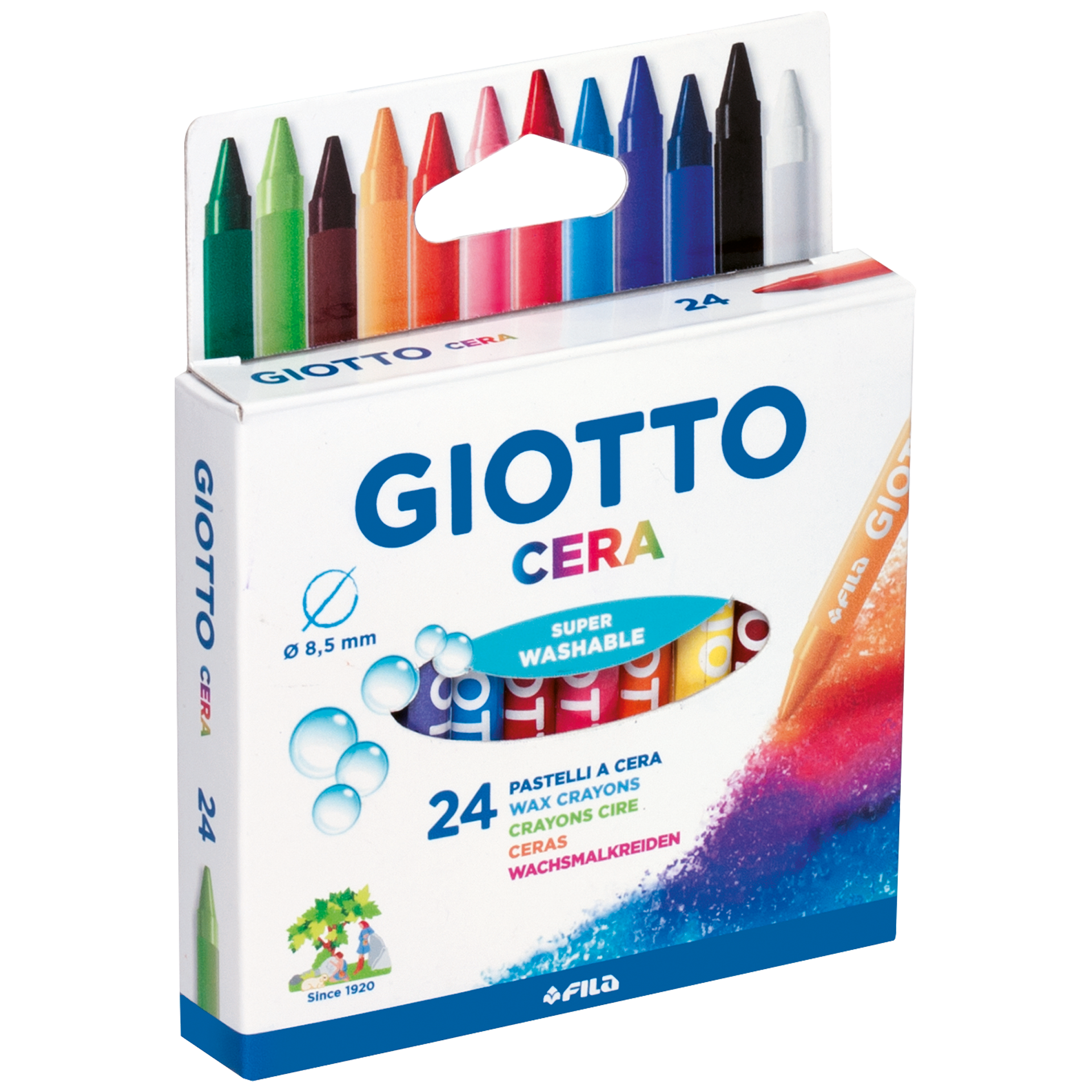 Voksstift Giotto Cera, 24 stk