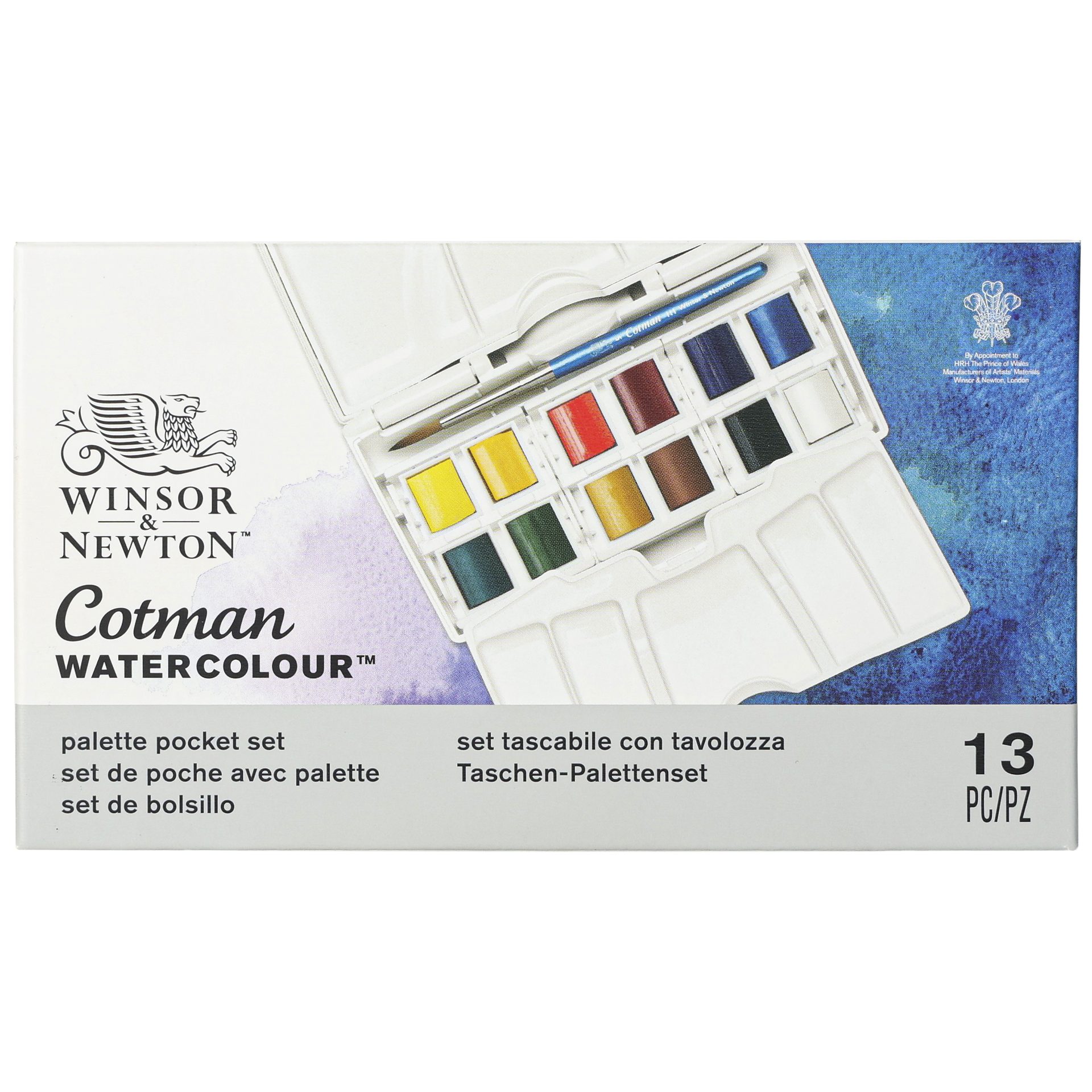 Cotman pocket plus akvarellmaling