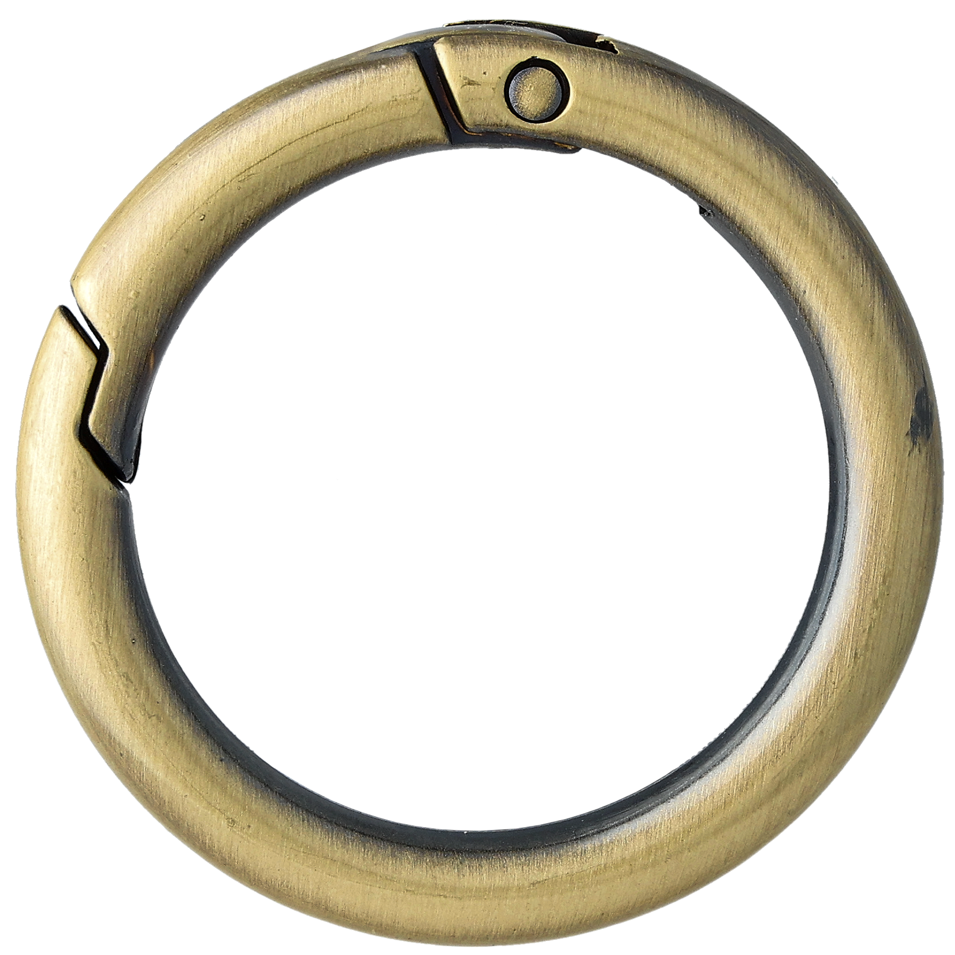 Rengaslukko, antiikki messinki